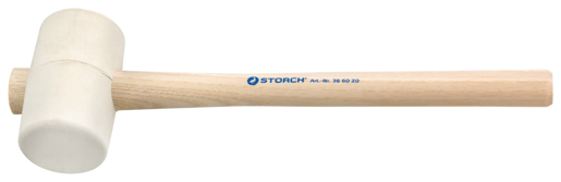 Storch Gummihammer weiß 366020